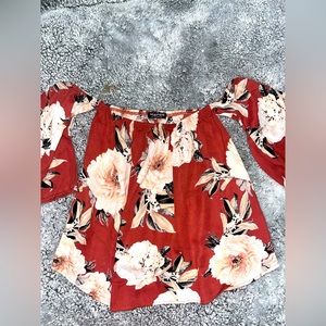 Fashion Nova Flower Top